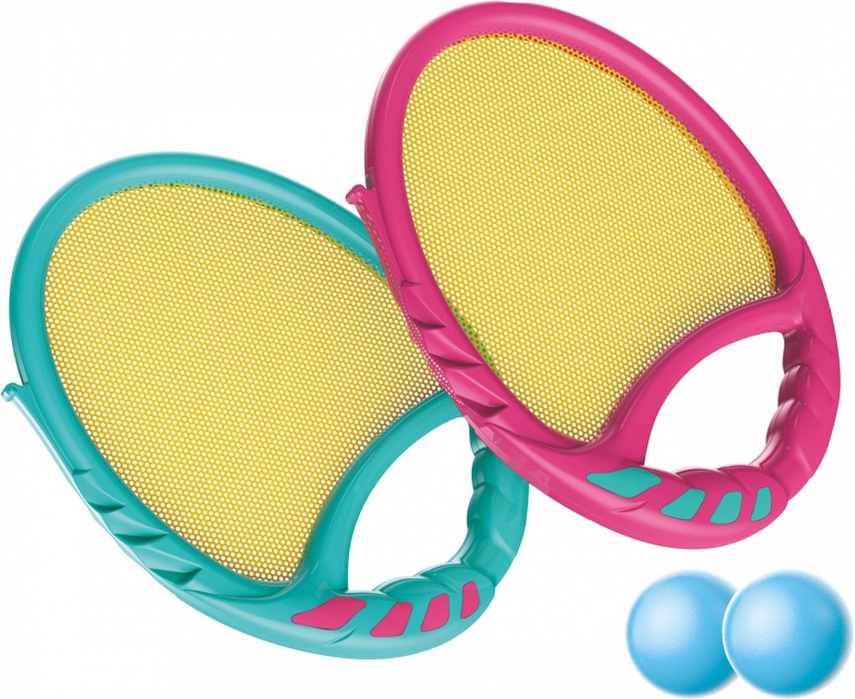 Arcade vangspel en werpspel - Vang- & Werpspellen - Buitenspeelgoed - inclusief 2 Peddels en 2 Ballen