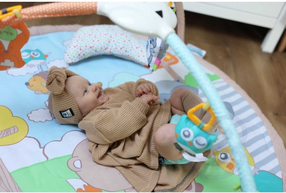 Interactive baby Speelmat - Speelkleed voor ontwikkeling baby's en Peuters - 8 Melodieën - Projector - 104 cm