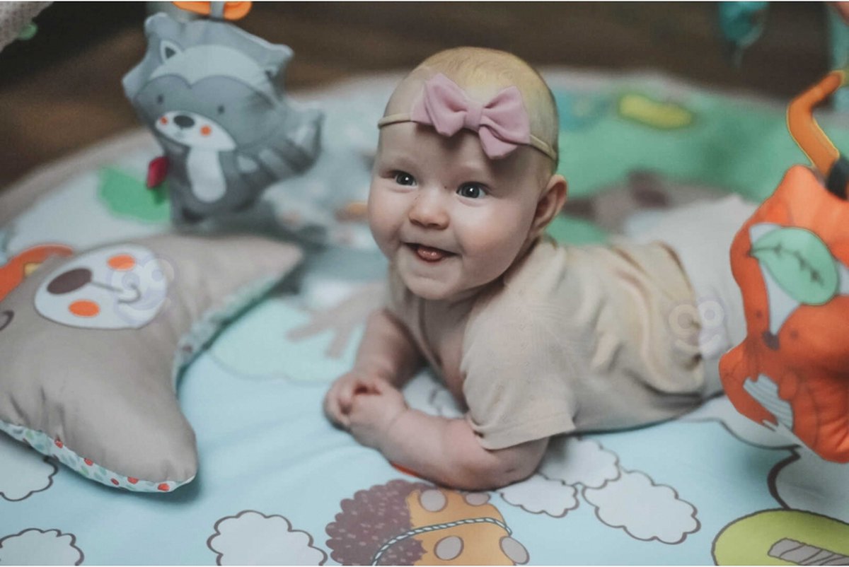 Interactive baby Speelmat - Speelkleed voor ontwikkeling baby's en Peuters - 8 Melodieën - Projector - 104 cm