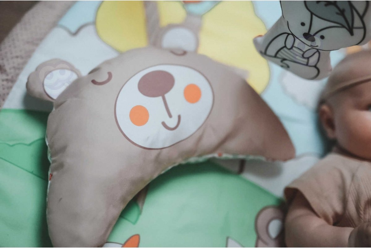 Interactive baby Speelmat - Speelkleed voor ontwikkeling baby's en Peuters - 8 Melodieën - Projector - 104 cm