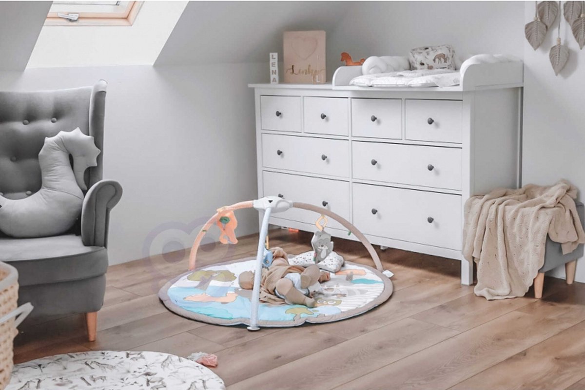 Interactive baby Speelmat - Speelkleed voor ontwikkeling baby's en Peuters - 8 Melodieën - Projector - 104 cm