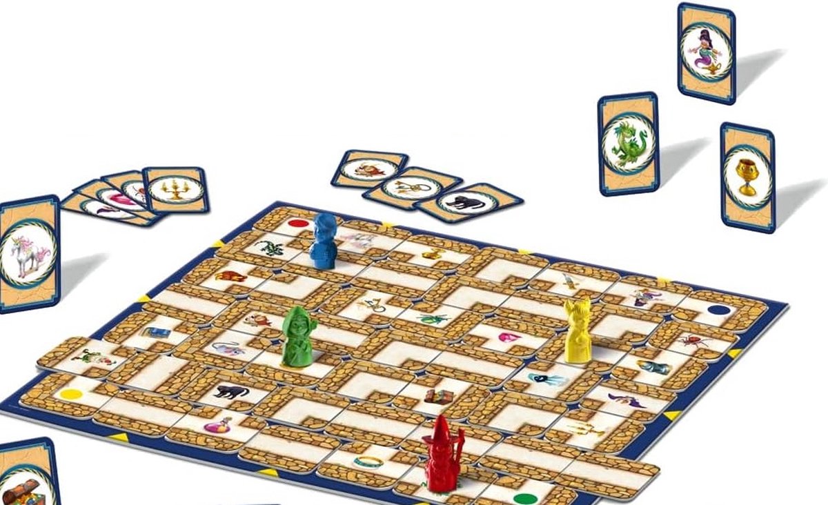 Het Junior Labyrinth & Doolhof spel - Bordspel - Familiespel