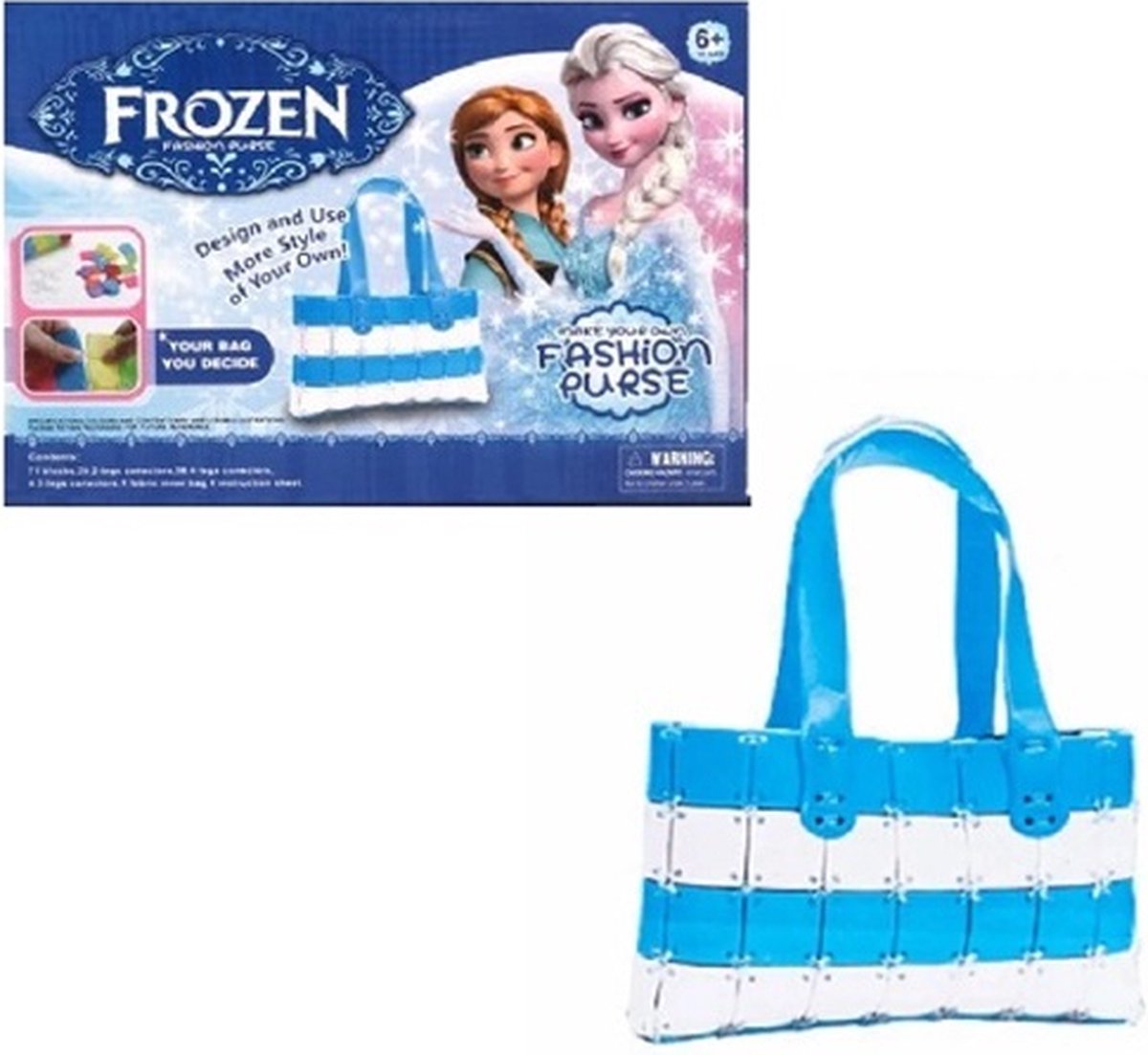 Disney Frozen knutselpakket - Frozen - Maak je eigen tas