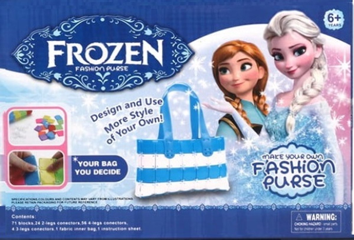 Disney Frozen knutselpakket - Frozen - Maak je eigen tas