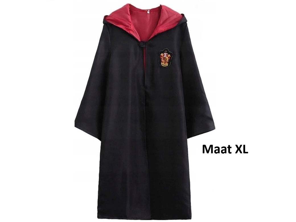 Harry Potter Kostuum, Outfit met Toverstaf, Sjaal, Bril en Stropdas