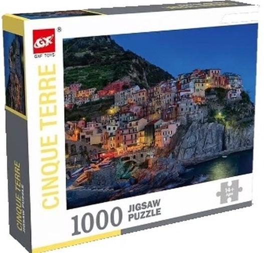 Legpuzzel Cinque Terre - Legpuzzel - Italië - Legpuzzels 1000 stukjes volwassenen