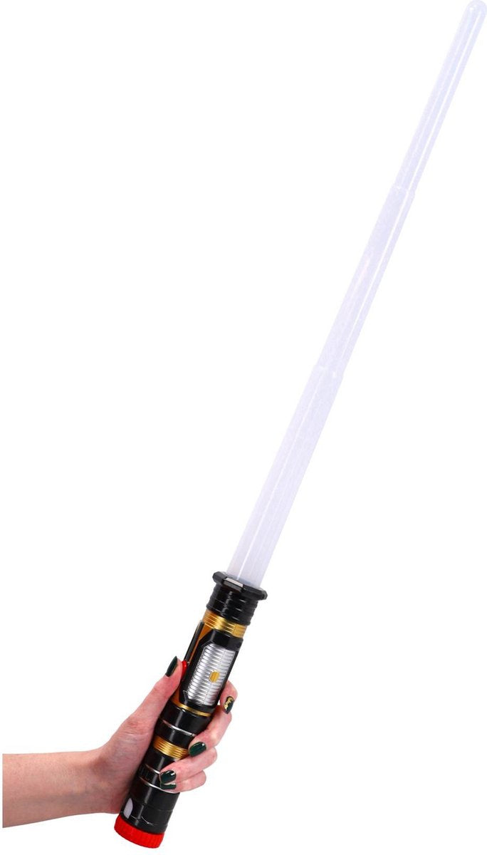 Lightsaber voor Kinderen - Lichtzwaard - Light Saber - Lightsaber met Licht en Geluid - 2 in 1 intrekbaar zwaard