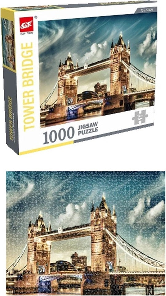 Puzzel London Bridge - Legpuzzel - 1000 stuks - Legpuzzels 1000 stukjes volwassenen