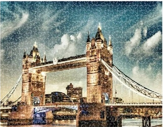 Puzzel London Bridge - Legpuzzel - 1000 stuks - Legpuzzels 1000 stukjes volwassenen