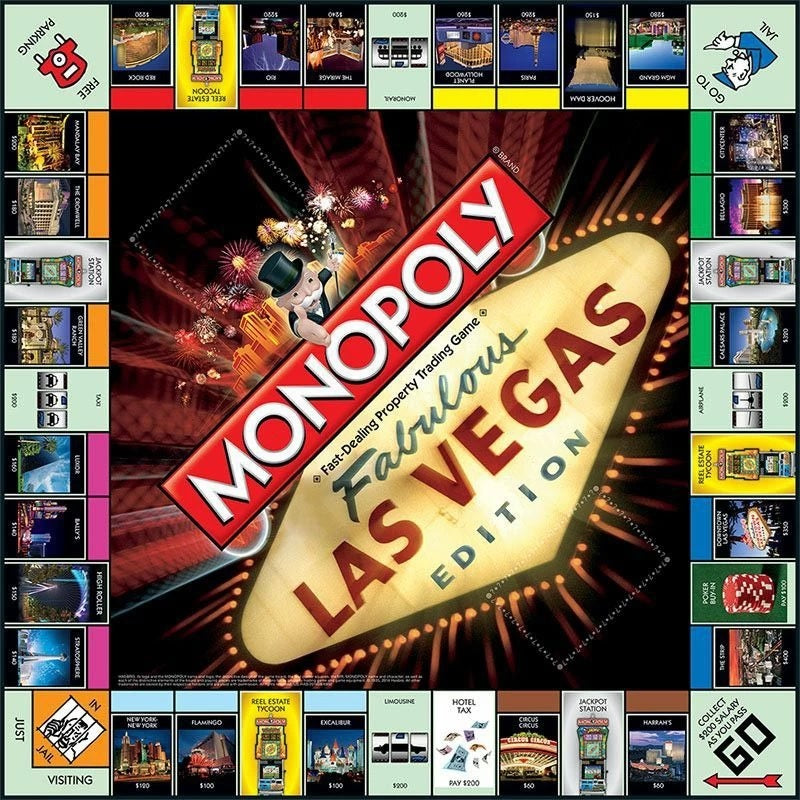 Monopoly Las Vegas Editie - Bordspel