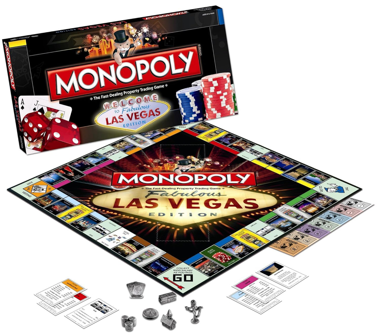 Monopoly Las Vegas Editie - Bordspel