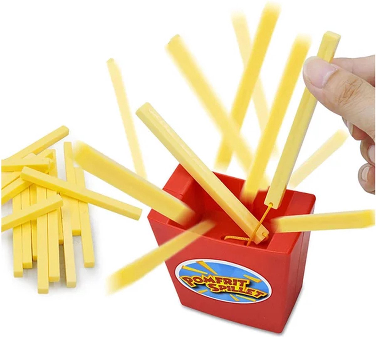 Vliegende Frietjes spel - Familiespel - Gezelligheidsspel