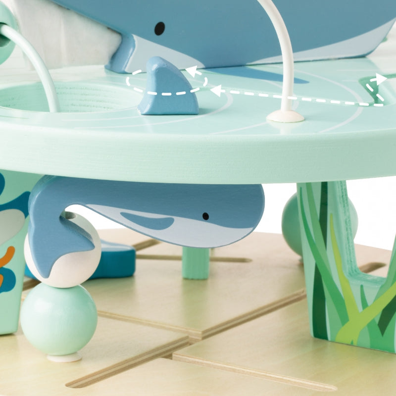 CLASSIC WORLD Houten Educatief Zeeleven Speelbord