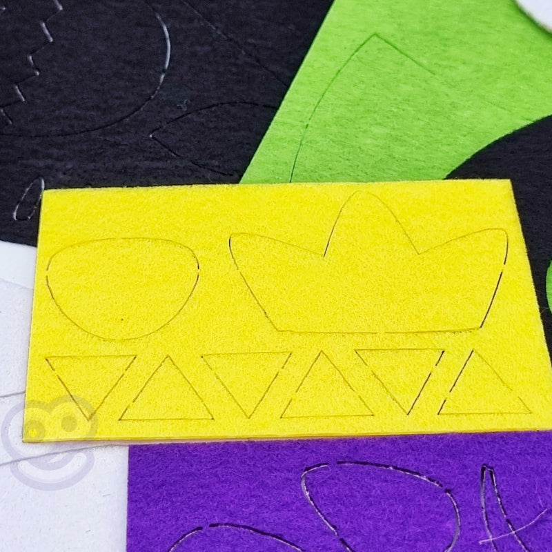 WOOPIE ART&FUN Creatieve DIY Set maskers - Maak je eigen maskers - 4 stuks