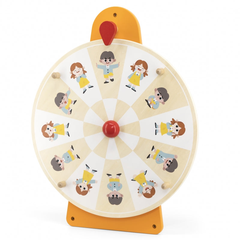 VIGA Emotie rad met FSC Certificaat - Herken emoties - Montessori speelgoed