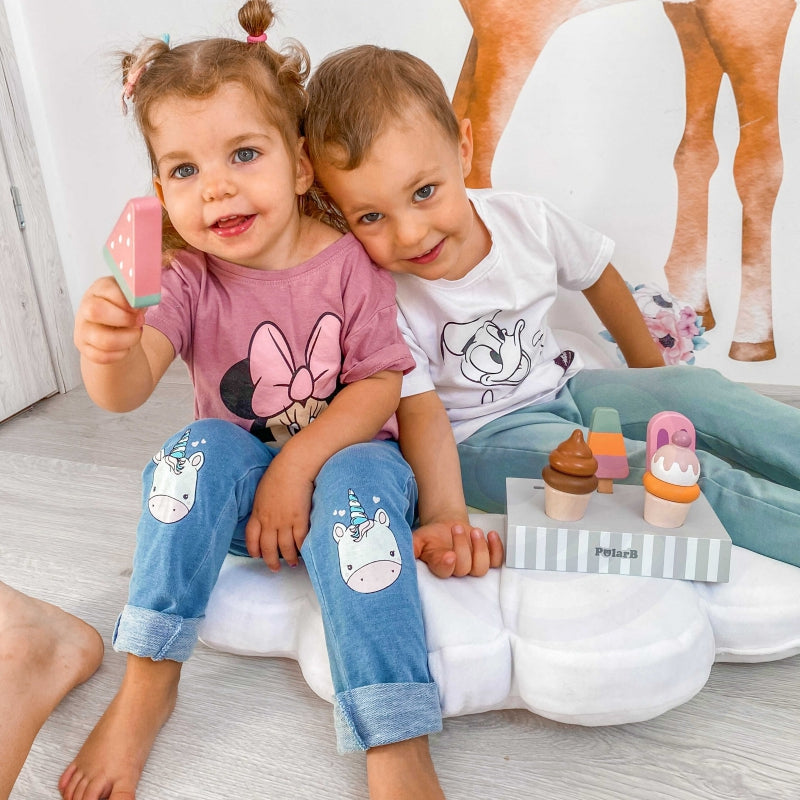 VIGA PolarB Speelgoed IJs op een stokje met standaard 5 stuks