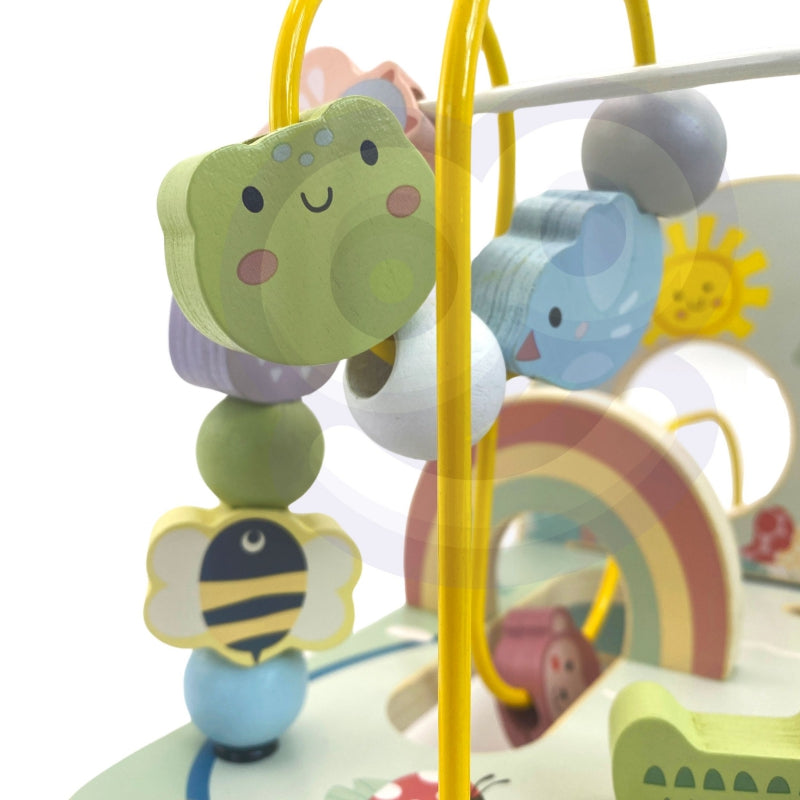 TOOKY TOY Houten Motoriekspel voor Baby's Bosdoolhof