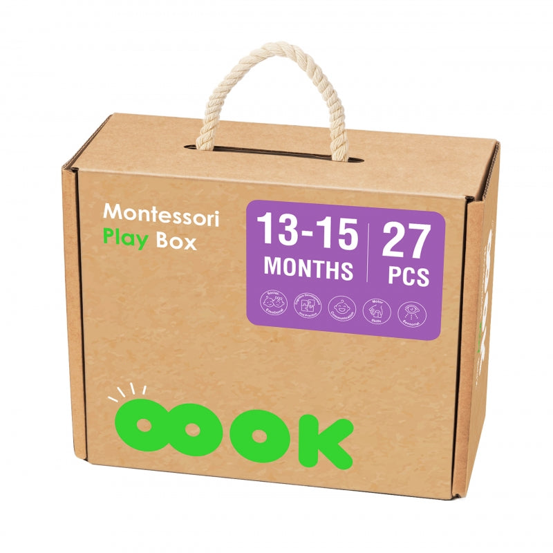 TOOKY TOY Speelgoed Box voor 13 - 15 Maanden - XXL