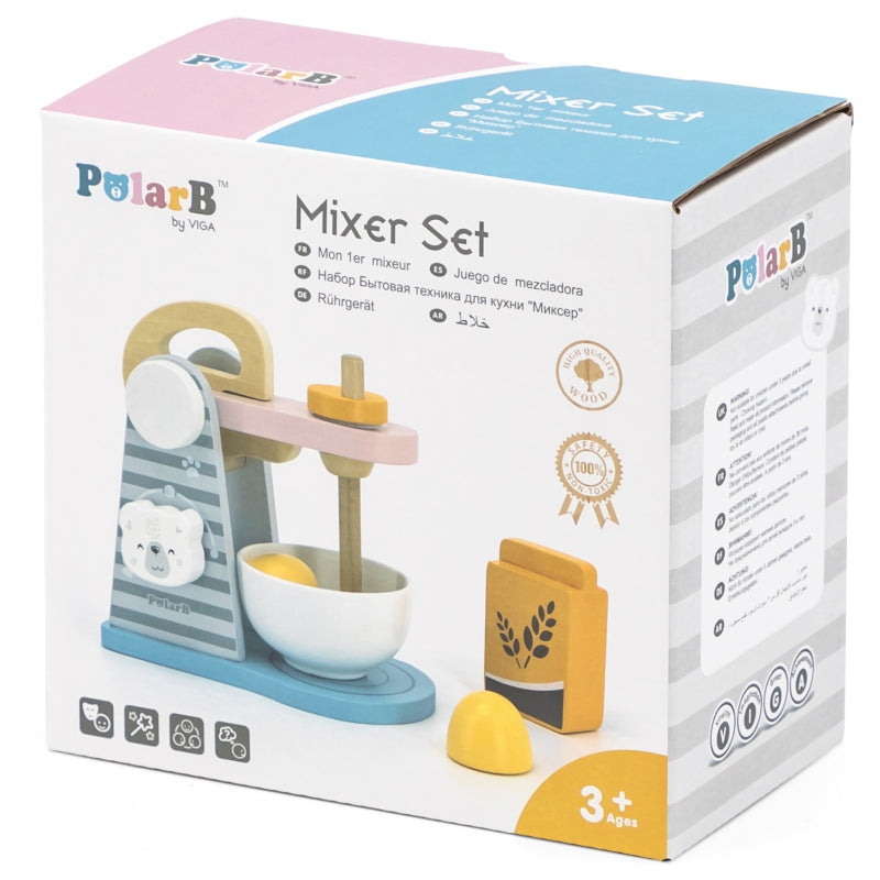 VIGA Speelgoed Houten Mixer