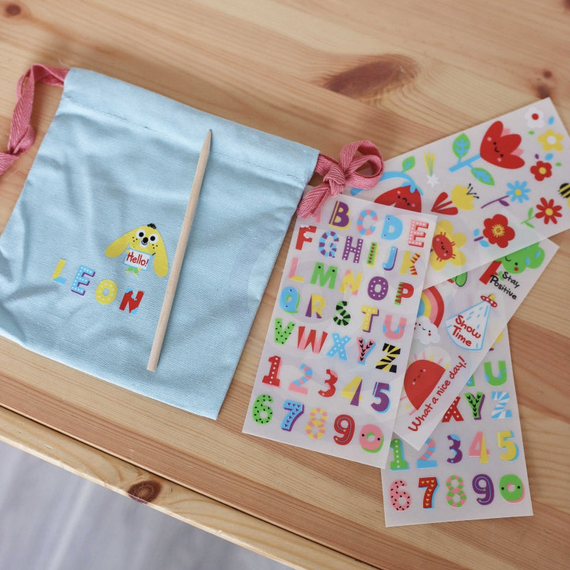 WOOPIE ART&FUN Creatief Versier je tas - DIY tas versieren