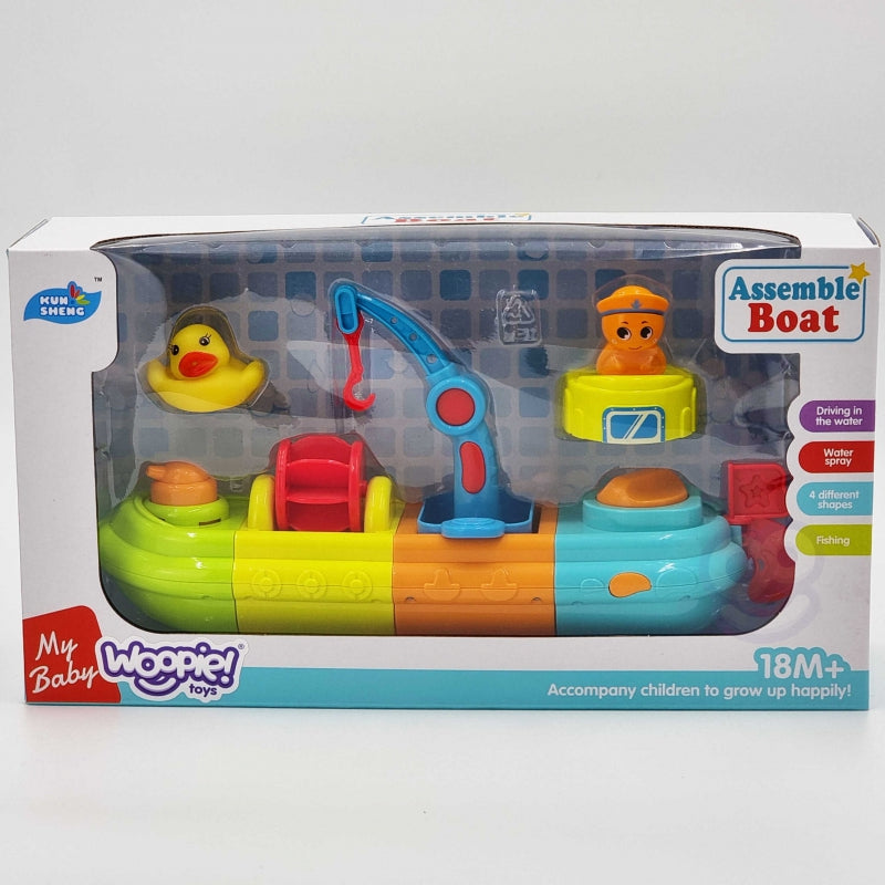 WOOPIE Waterspeelgoed voor Baby's in bad: Schip