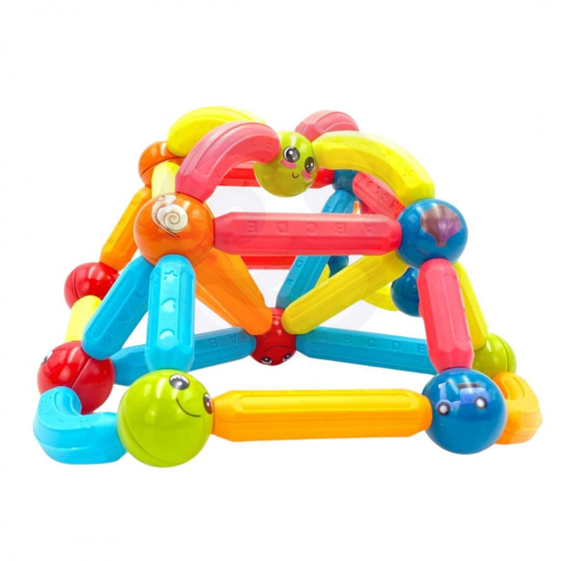WOOPIE Magnetische Bouwstenen - 128 stuks