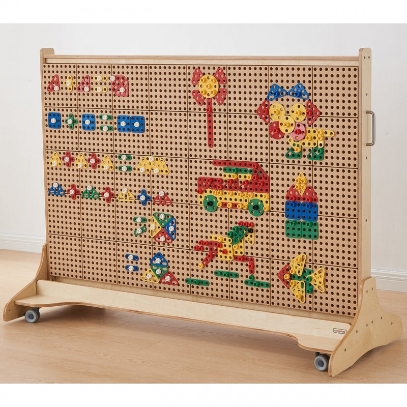 MASTERKIDZ Geometrische blokken voor STEM-wandpanelen - 260 stuks.