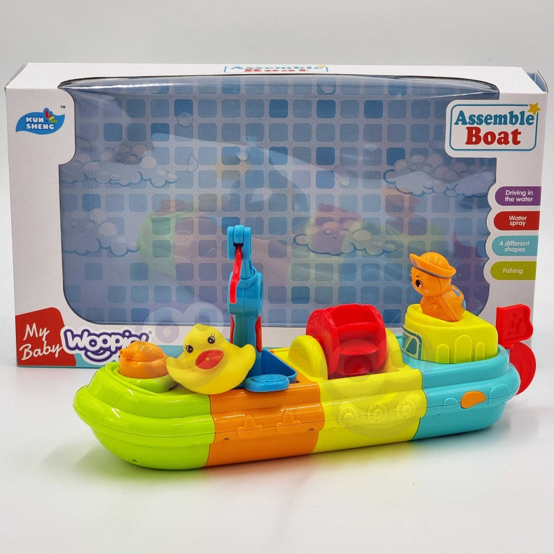 WOOPIE Waterspeelgoed voor Baby's in bad: Schip