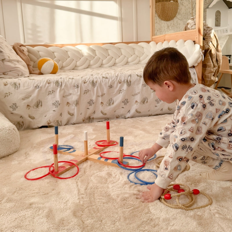 TOOKY TOY Houten Ring werpen spel