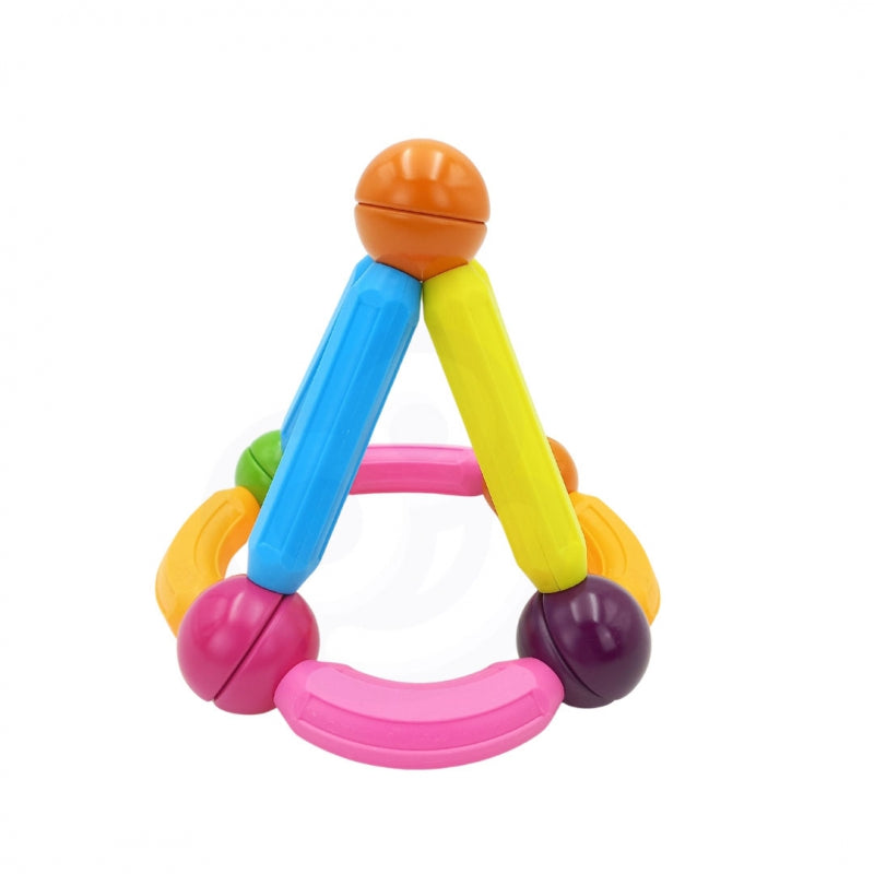 WOOPIE Magnetische Constructie- en Educatieve Blokken – Groot en Stevig – 28-delig