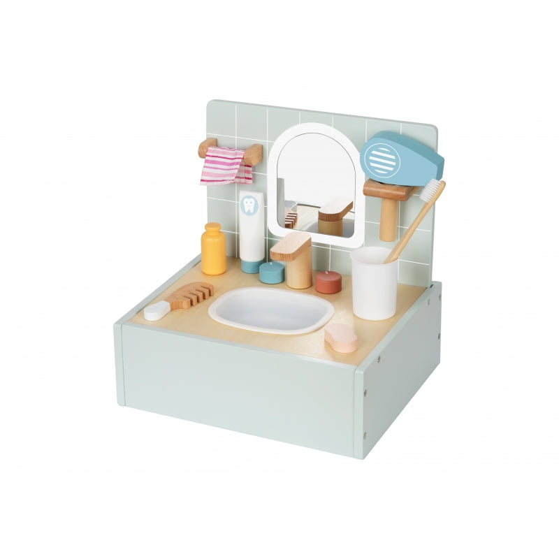 TOOKY TOY Houten speelgoed Toilet Badkamer met Accessoires