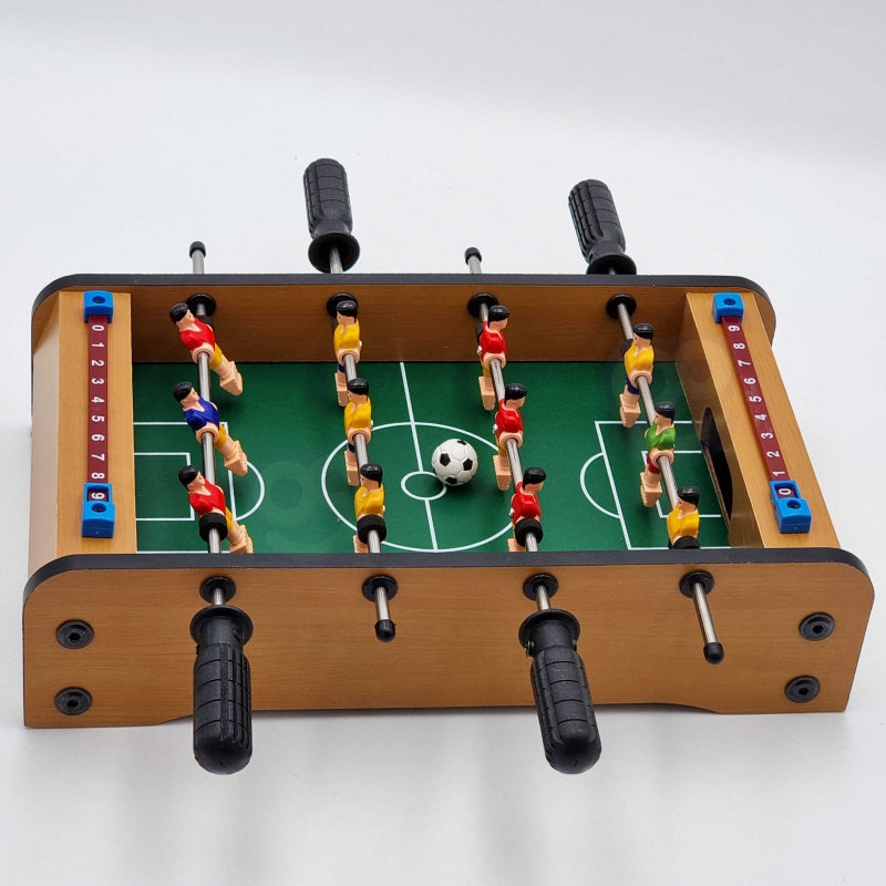 WOOPIE Mini voetbaltafel - tafelvoetbal - 36,5 x 21,5 x 9 (cm)