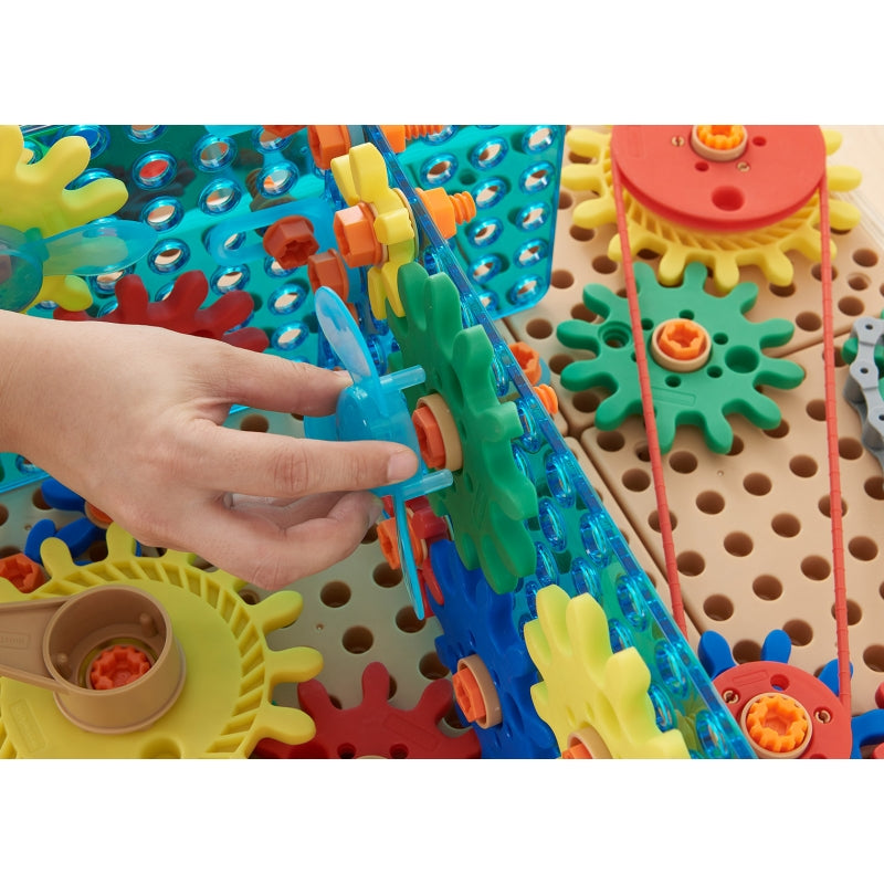 MASTERKIDZ Tandwielset voor STEM-wandpanelen - 198 stuks