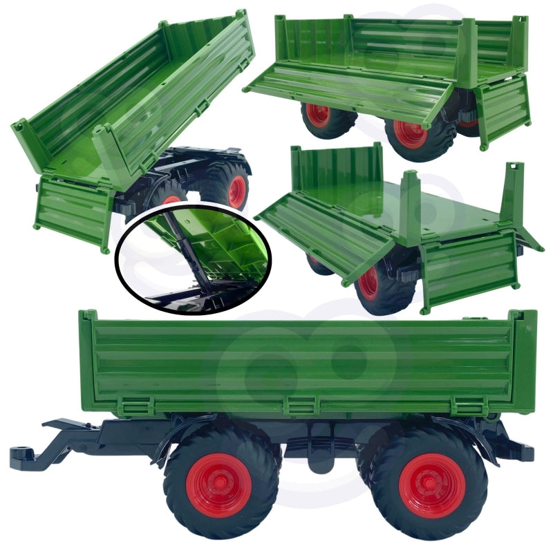 WOOPIE Speelgoed Mini Boerderij Set met Tractor, Dieren, Boerderij, Boer & Gereedschap