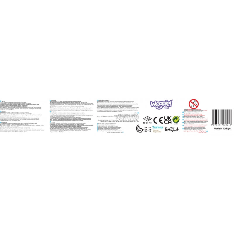 WOOPIE Klocki Konstrukcyjne 3D PIXEL 1750 el.