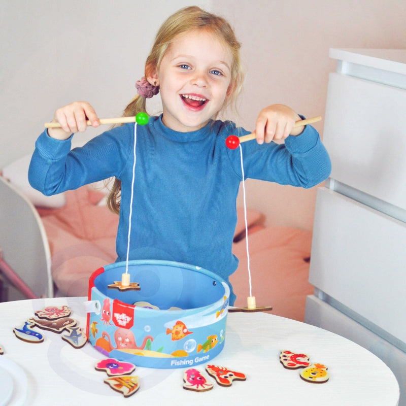 TOOKY TOY Behendigheidsspel Visjes Vangen