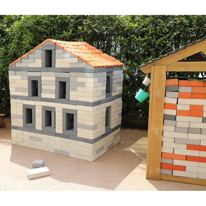 CLASSIC WORLD Mega Bouwstenen - EVA Bricks - Zacht voor de Bouw - 90 stuks