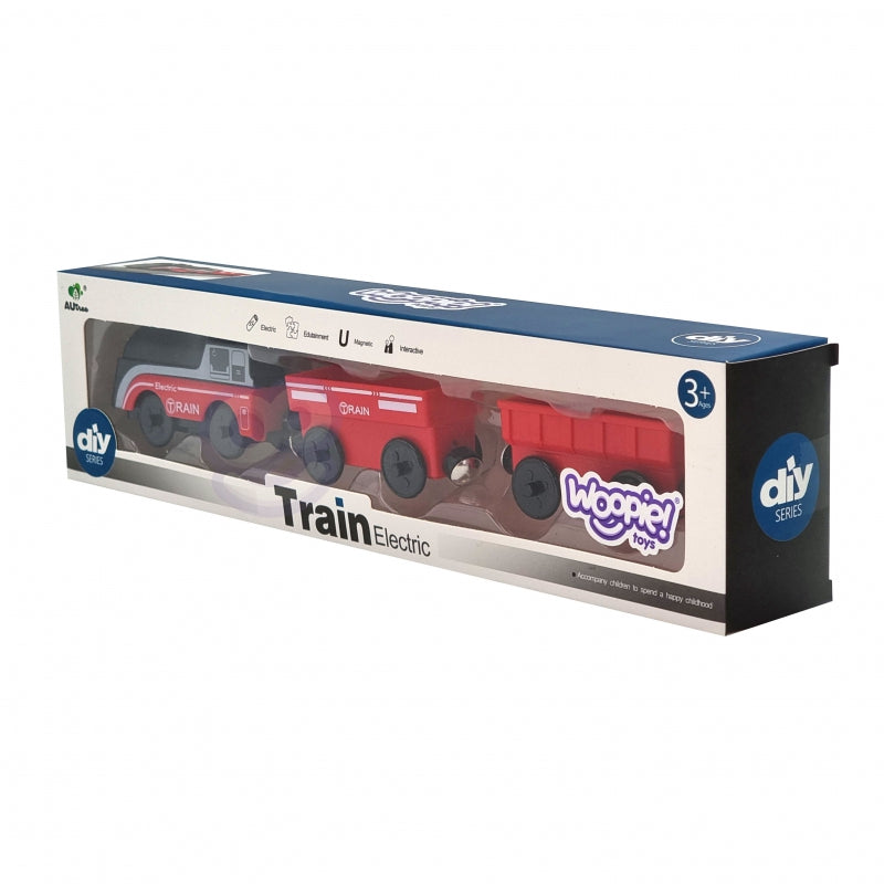 WOOPIE Elektrische Trein met Wagons op Magneet comptabel met diverse treinbanen