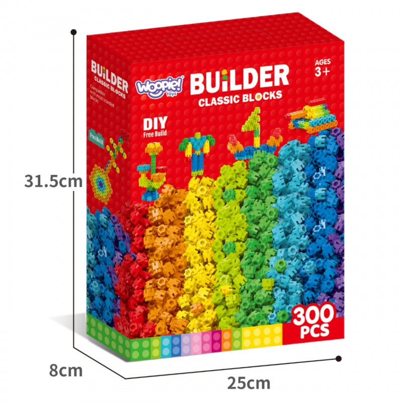 WOOPIE Creatieve Constructieblokken – 300 stuks