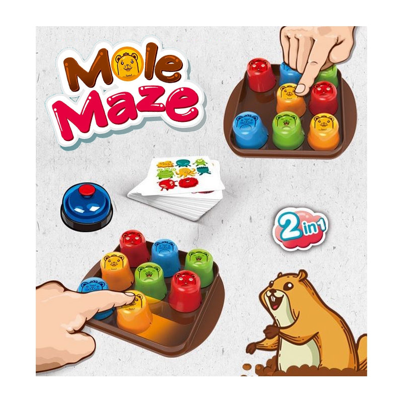 WOOPIE IQ Educatief Patroon spel - Strategie Spel - 2-in-1 leg spel
