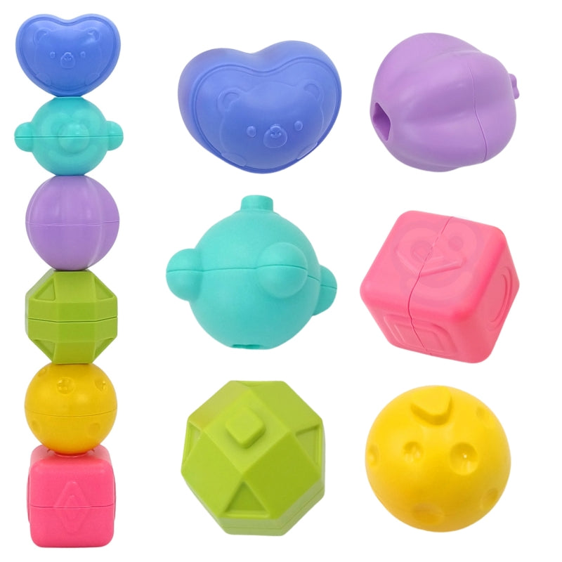 Woopie sensorische educatieve activiteitenkubus voor Baby's