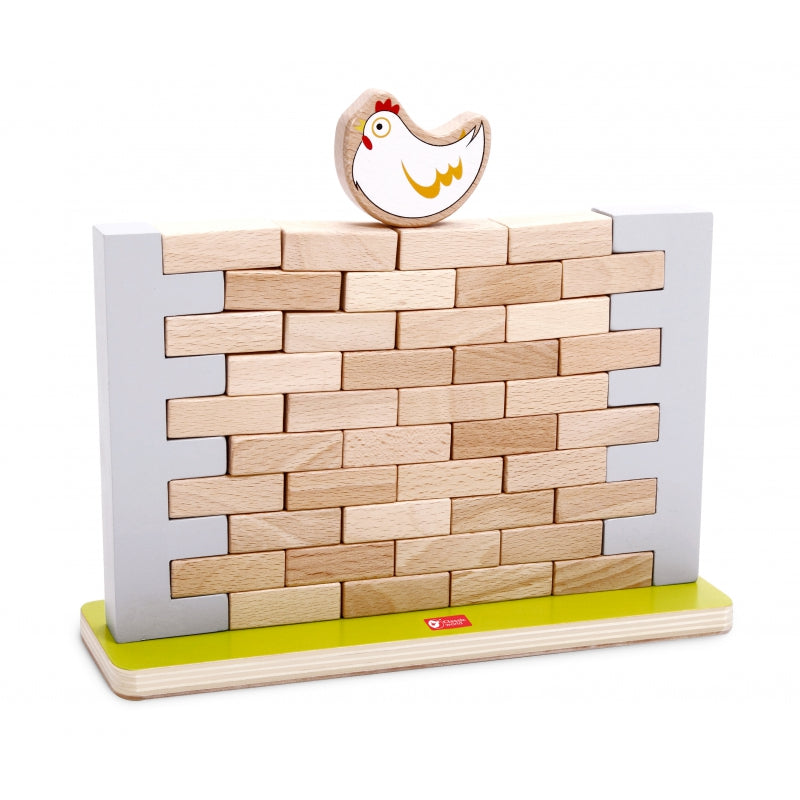 CLASSIC WORLD Arcadespel Vallende Kip - 44 stuks