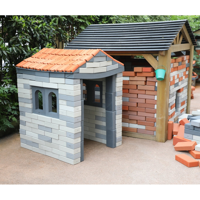 CLASSIC WORLD Mega Bouwstenen - EVA Bricks - Zacht voor de Bouw - 90 stuks