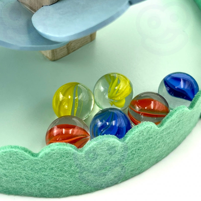 TOOKY TOY Houten knikkerbaan - Spiraaltoren