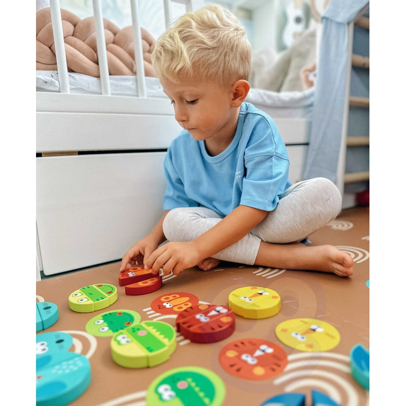 TOOKY TOY Blokken Dieren Behendigheidsspel - FSC-certificaat
