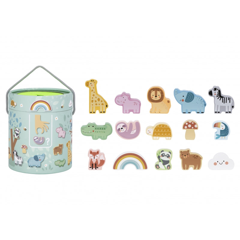 WOOPIE GREEN Mysterieus grabbelton voor kinderen – Voel en puzzel