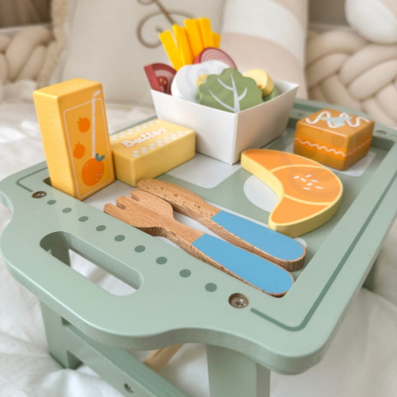 WOOPIE Ontbijt set en Restaurant met dienblad en accessoires