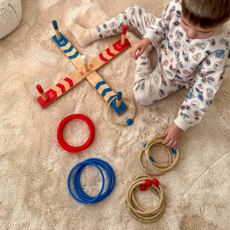 TOOKY TOY Houten Ring werpen spel