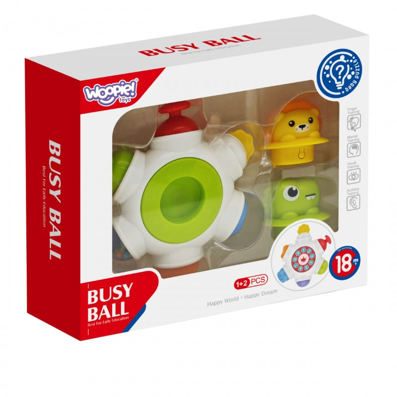 WOOPIE Sensorische Kubus, Kosmische Raket Activiteit voor Baby's