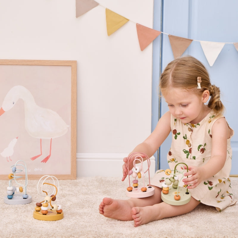 VIGA PolarB Houten Handzame Labyrint Rijgloop Motorische Speelgoed 1 stuk